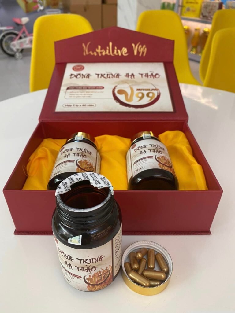 Viên uống Đông trùng hạ thảo – Linh chi – Tỏi đen – Nhung hươu
