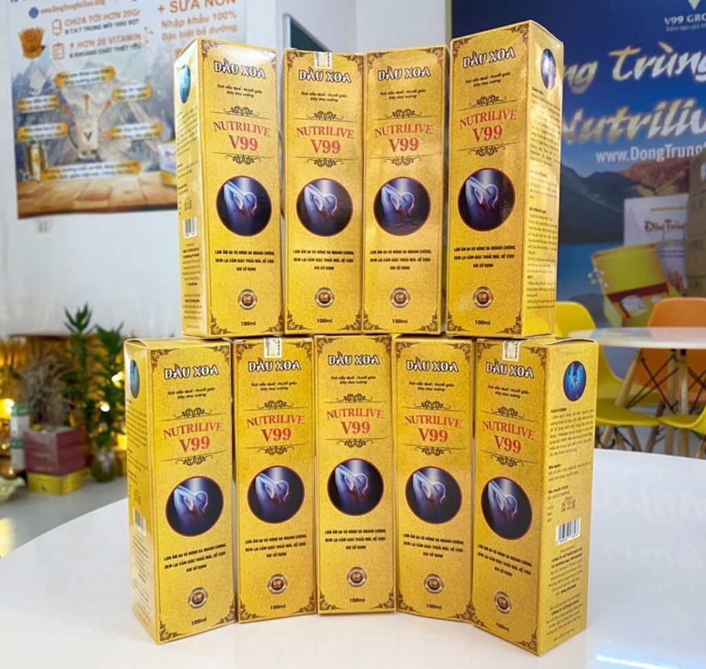 Dầu Xoa Bóp Nutrilive V99 100ml