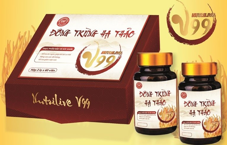 Viên uống Đông trùng hạ thảo – Linh chi – Tỏi đen – Nhung hươu