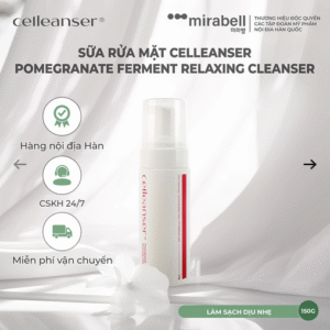 Sữa rửa mặt Celleanser Pomegranate Ferment Relaxing Cleanser