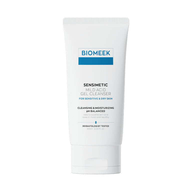 Sữa rữa mặt Biomeek Sensimetic Mild Acid Gel Cleanser 120ml