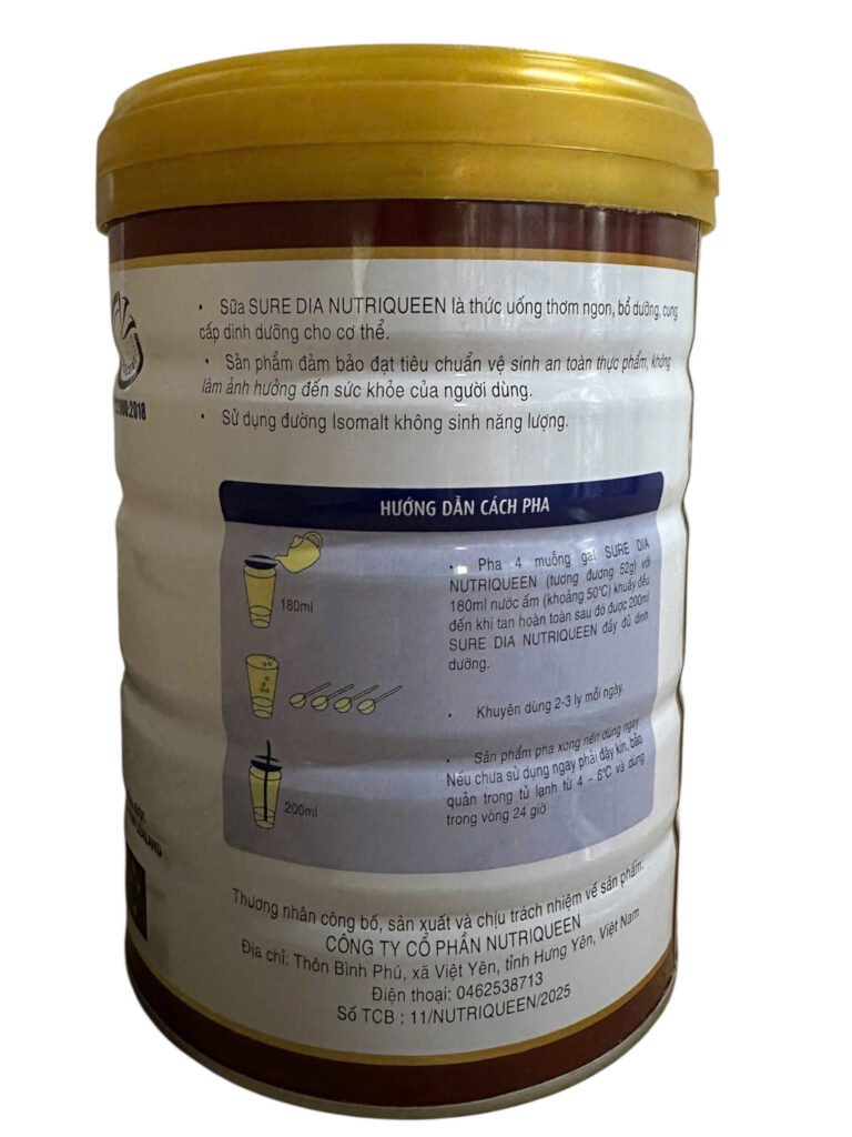 Sữa cho người tiểu đường NutriQueen 900g