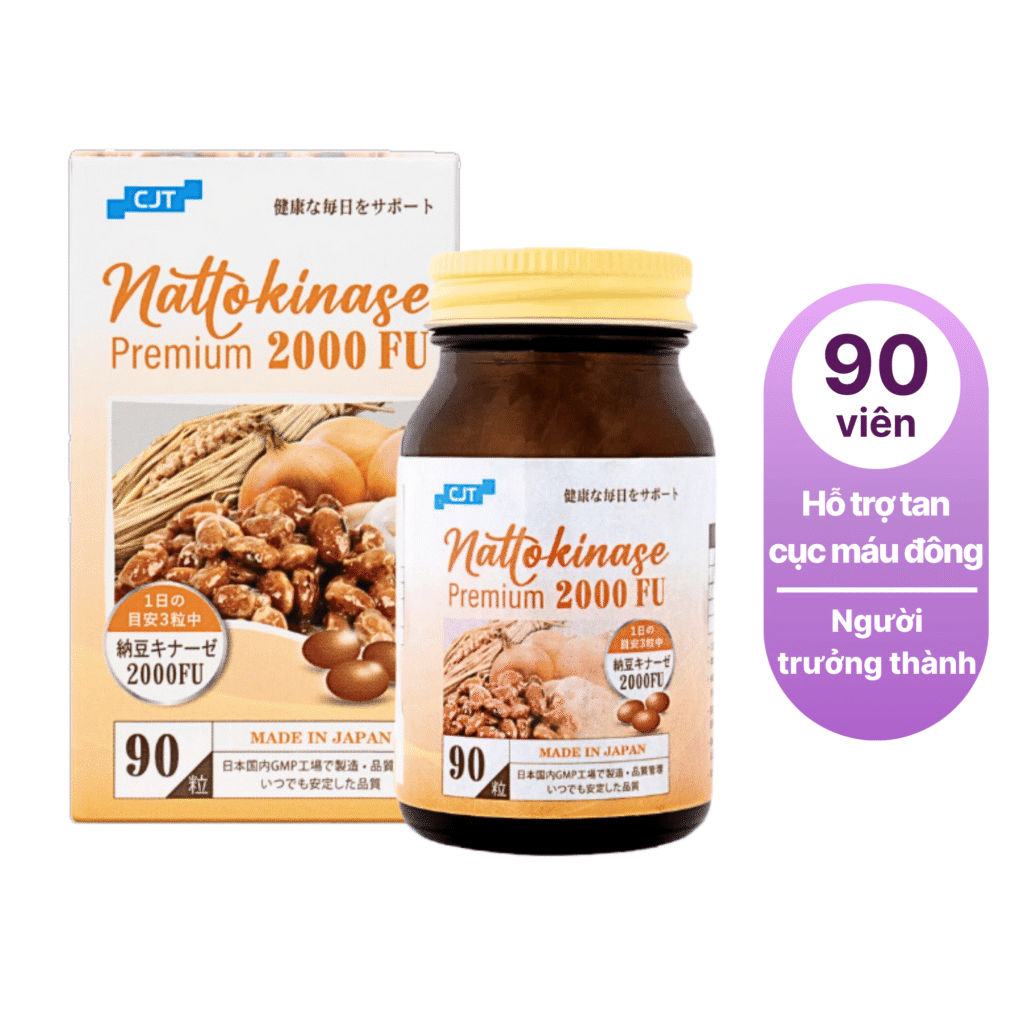 Thực phẩm phòng đột quỵ Nattokinase Premium-nhật bản