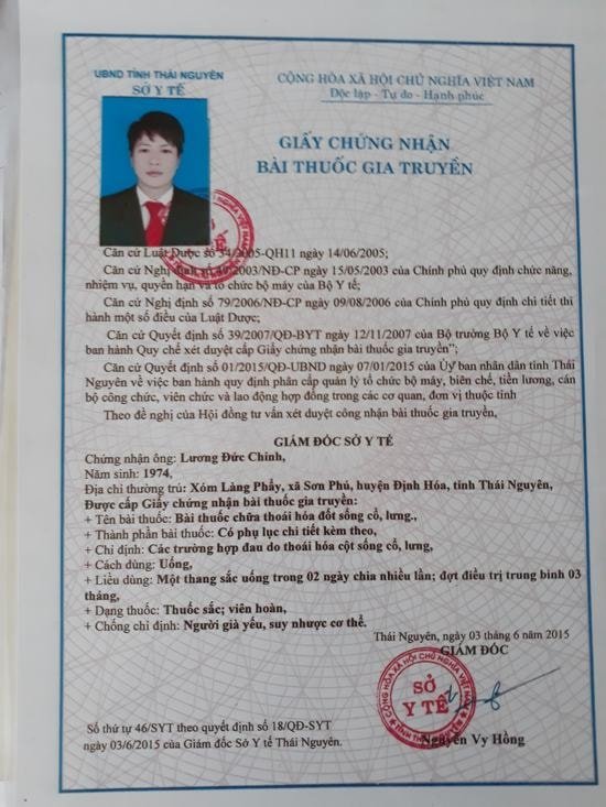 “Phòng chẩn trị y học cổ truyền Đức Chỉnh – Vì sức khỏe cộng đồng”