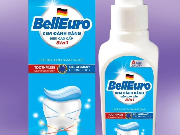 Combo Kem Đánh Răng BellEruo