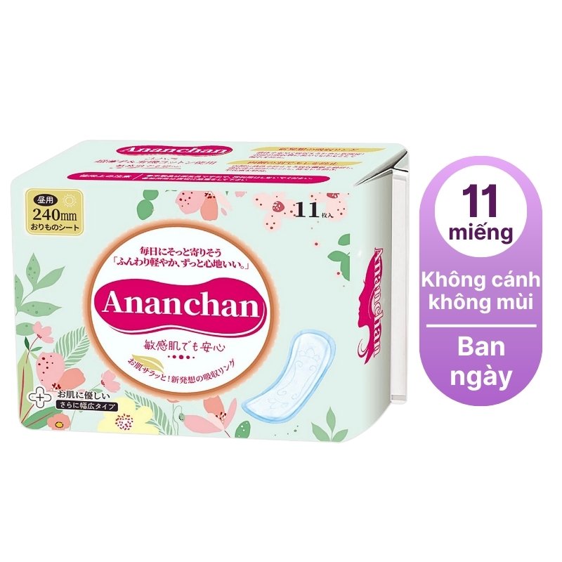 Băng vệ sinh Ananchan ban ngày có cánh không mùi-nhật bản