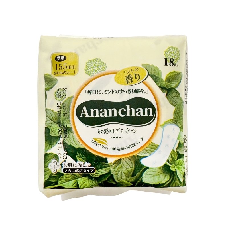 Băng vệ sinh Ananchan ban ngày không cánh hương bạc hà-nhật bản