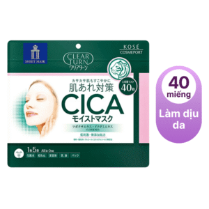 Mặt nạ dưỡng ẩm làm dịu da Cica Clear Turn-nhật bản