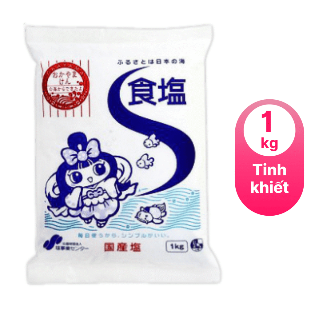 Muối ăn tinh khiết Shio Jigyo-nhật bản