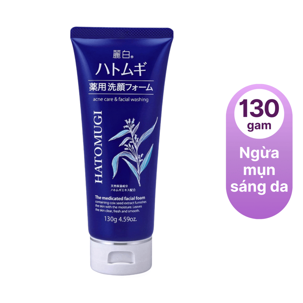 Sữa rửa mặt ngừa mụn dưỡng ẩm và làm sáng da-nhật bản