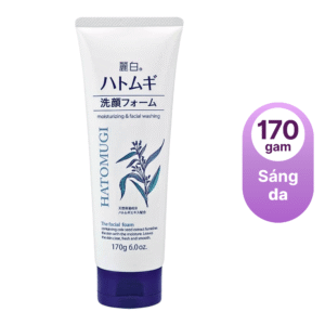 Sữa rửa mặt ý dĩ dưỡng ẩm sáng da Hatomugi-nhật bản