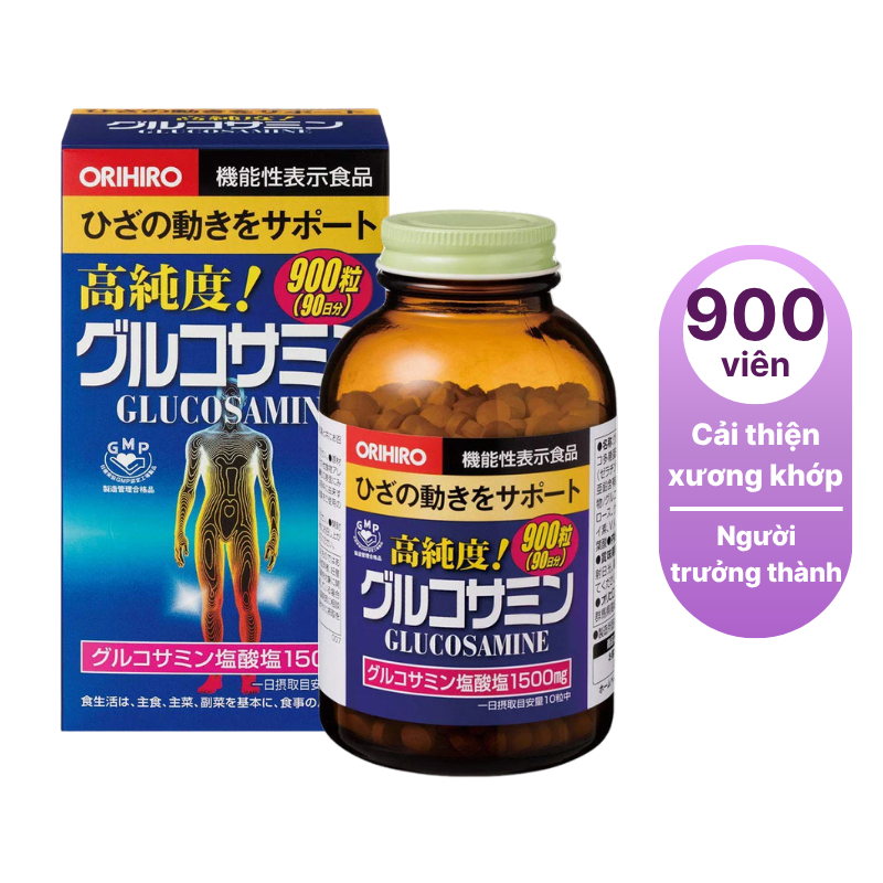 Viên uống bổ xương khớp Glucosamin Orihiro-nhật bản
