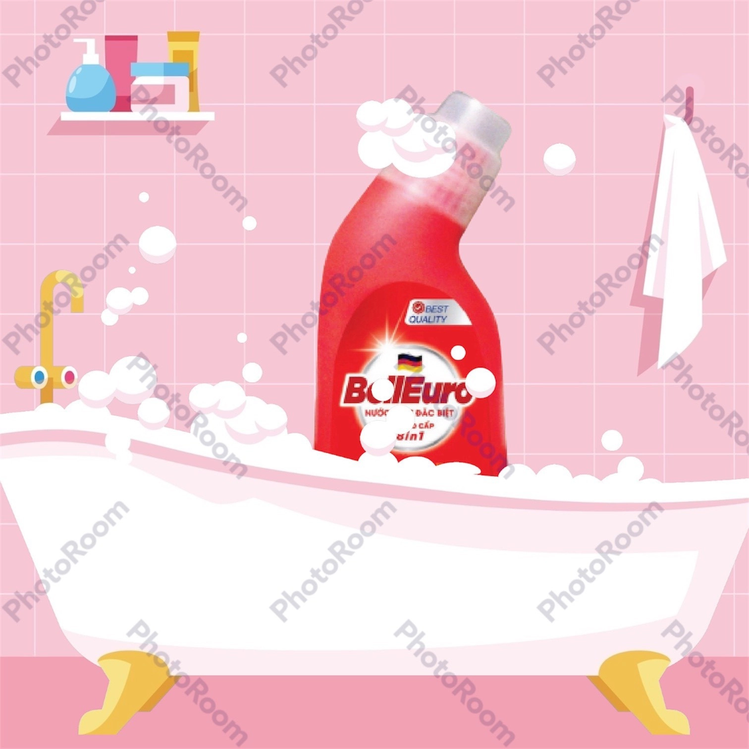 Combo Nước Rửa Chén Công Nghệ Sinh Học Bell Euro Hương Chanh 1,6KG - Ảnh 2