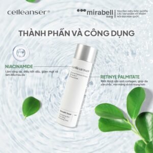 Nước hoa hồng cân bằng da Celleanser Retinolift Toner-hàn quốc