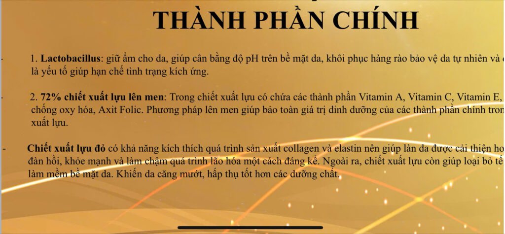 Combo Lựu đỏ rạng rỡ tái tạo da-hàn quốc