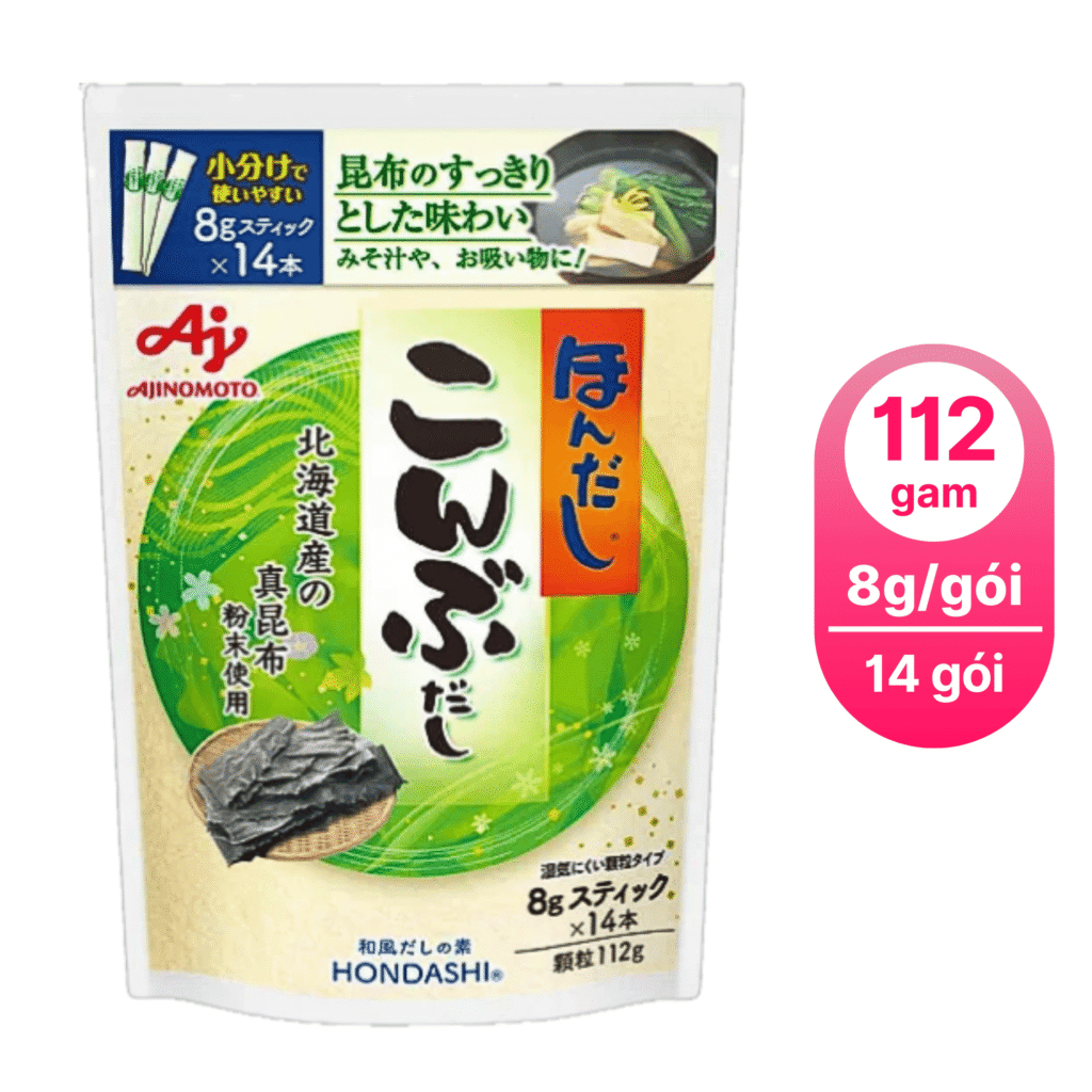 Hạt nêm Ajinomoto vị rong biển-nhật bản