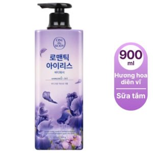 Sữa tắm On The Body hương hoa diên vĩ 900g-hàn quốc
