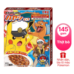 Sốt cà ri Marumiya Pokemon Curry thịt bò cho bé-nhật bản