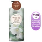 Sữa tắm On The Body hương gỗ xạ hương 1100ml-hàn quốc