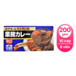 Viên cà ri kiểu Nhật vị cay Kobe Bussan 200g-nhật bản