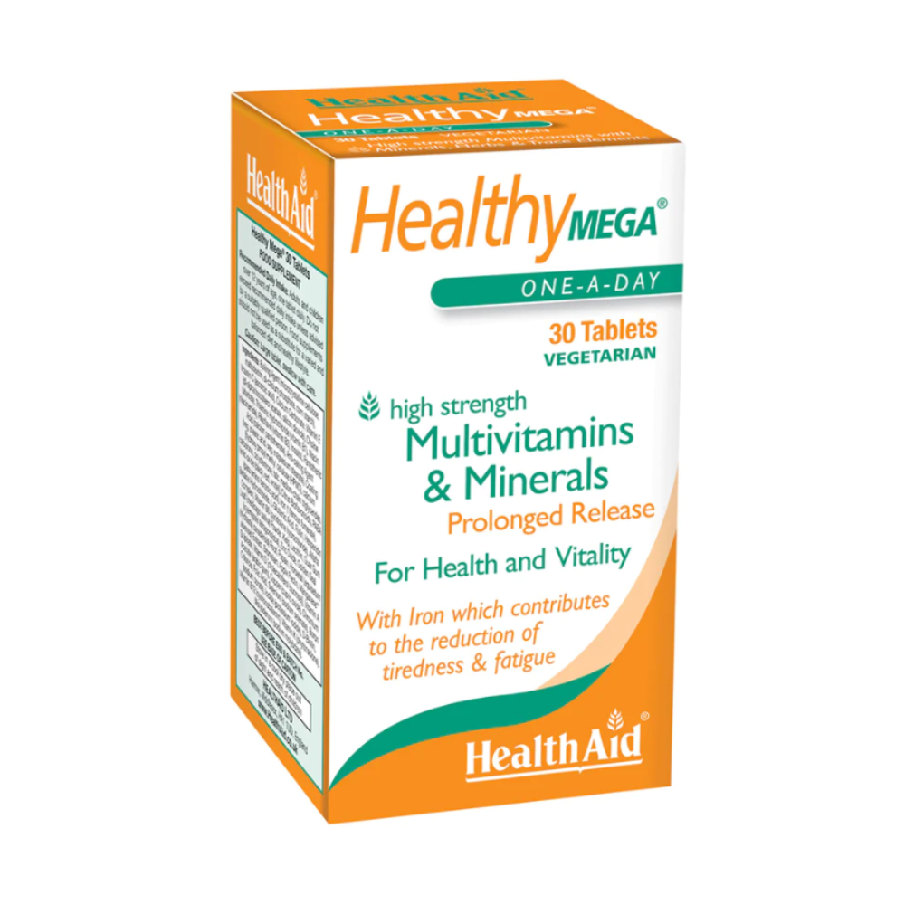 Thực phẩm tốt cho tiêu hóa HealthyMEGA Prolonged Release Tablets-Anh Quốc