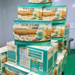 Combo 12 hộp Sữa hạt dinh dưỡng Sen Vàng Premium EIG6 Green+Hộp giấy 600g